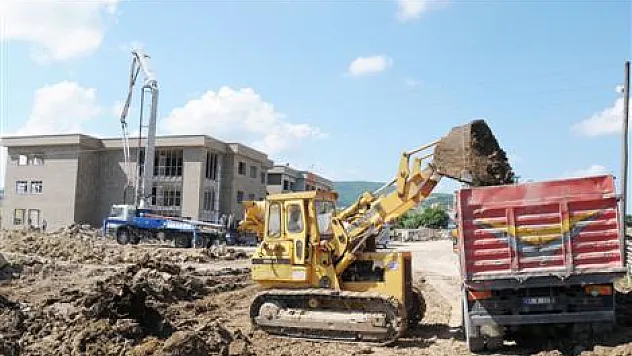 Canik'te Kölej İnnşaatı