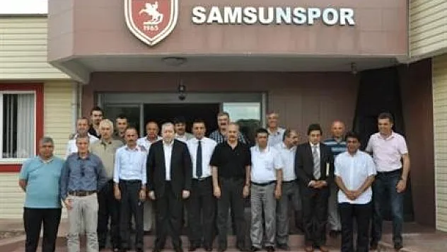 Federasyondan Samsunspor'a ziyaret