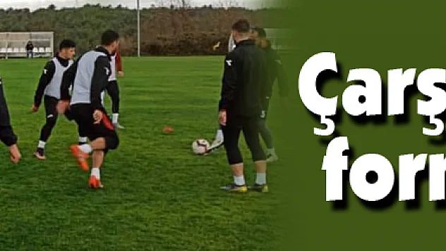 Çarşambaspor form tutuyor