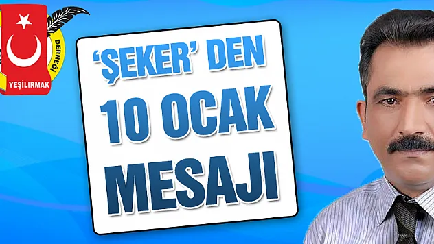 'ŞEKER' DEN İLGİNÇ 10 OCAK ÇALIŞAN GAZETECİLER GÜNÜ' MESAJI