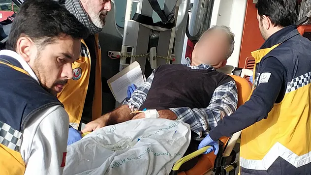 Samsun'da bıçaklı saldırı: 1 yaralı