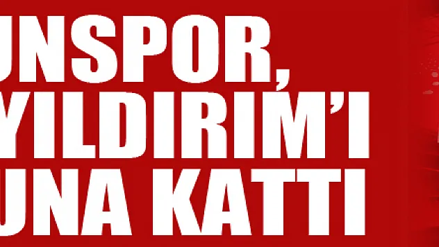 Samsunspor, Muhsin Yıldırım'ı kadrosuna kattı