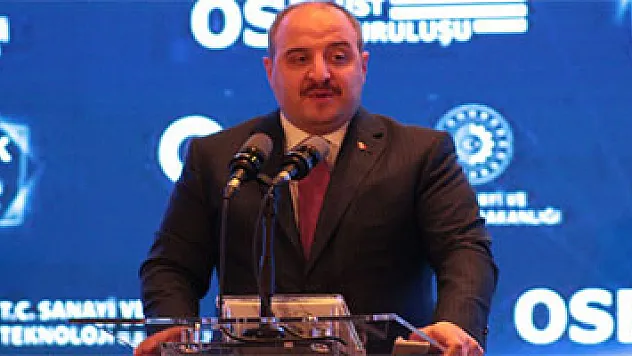 Sanayi ve Teknoloji Bakanı Varank: '7 ildeki 7 OSB'de pilot projemizi başlatıyoruz'
