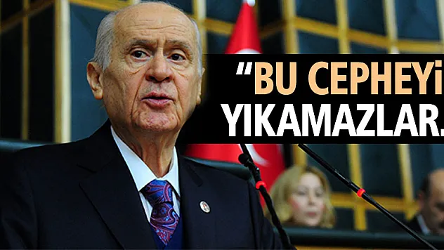 Devlet Bahçeli: Düşmemizi daha çok bekleyecekler