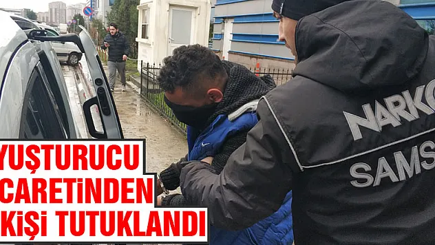 Uyuşturucu ticaretinden 2 kişi tutuklandı