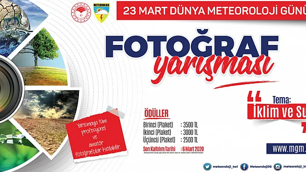 Meteorolojiden 'İklim ve Su' temalı ödüllü fotoğraf yarışması