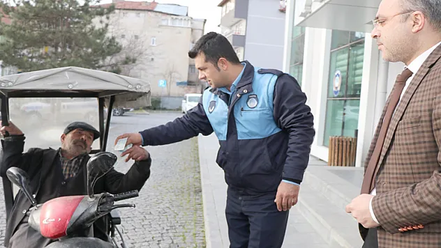 Kavak'ta duygulandıran yardım