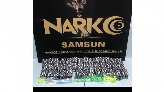 Uyuşturucu hap ve tabancayla yakalandı