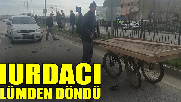 Hurdacı ölümden döndü