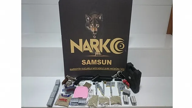 Samsun merkezli uyuşturucu operasyonu: 21 gözaltı