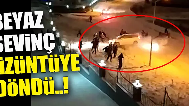 BEYAZ SEVİNÇ KORKUTTU!