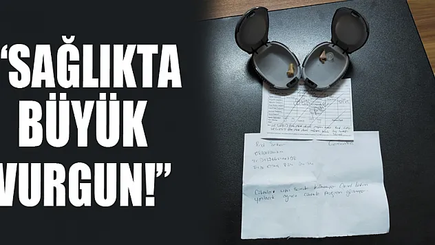 'SAĞLIKTA BÜYÜK VURGUN!'