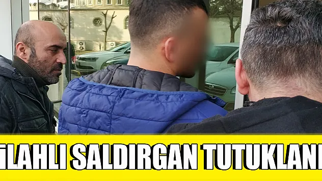 Silahlı saldırgan tutuklandı