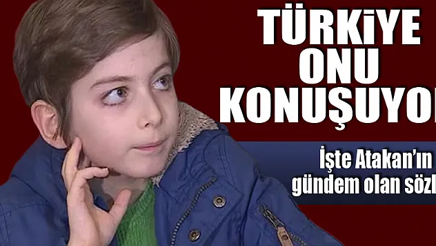 Sosyal medyanın konuştuğu Atakan basın mensuplarının sorularını cevapladı