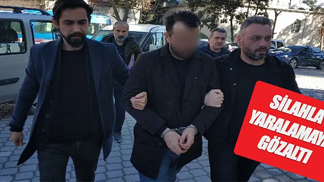 Silahla yaralamaya gözaltı