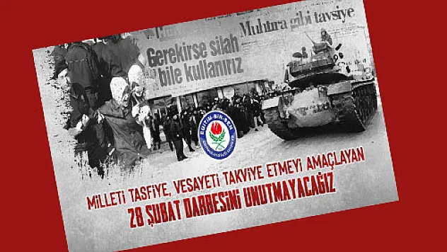 Başkan Yıldız: '28 Şubat'ta öz değerlere, inanç, varlık ve hayatiyetine kast edilmek istendi'