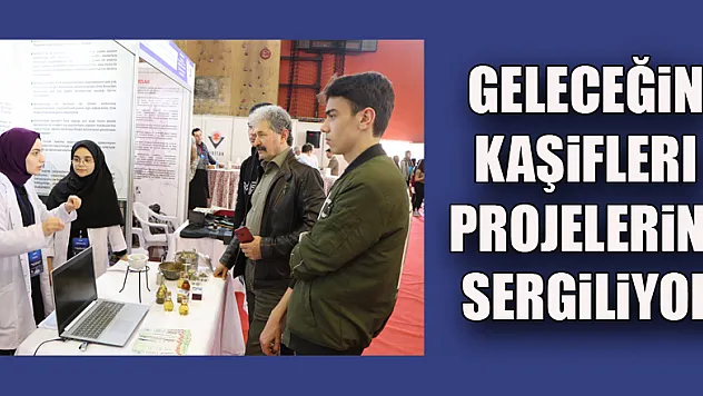Geleceğin kaşifleri projelerini sergiliyor