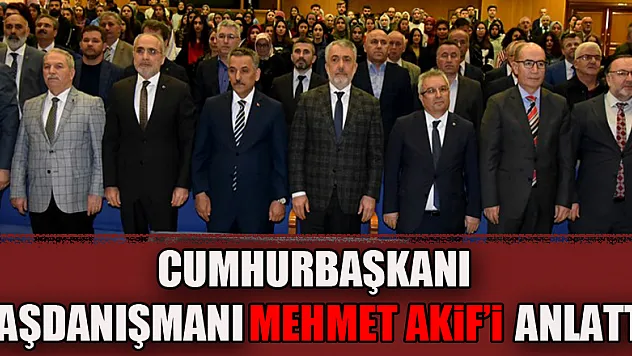 Cumhurbaşkanı Başdanışmanı Mehmet Akif'i Anlattı