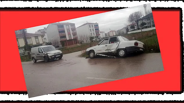 Bafra'da trafik kazası: 1 yaralı