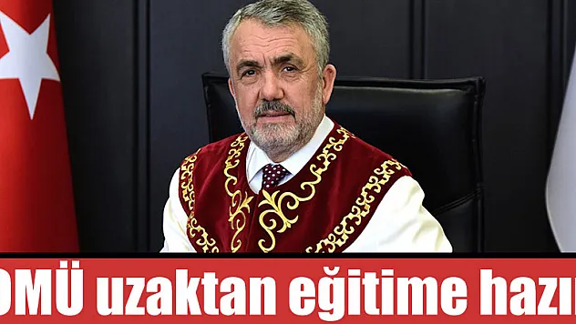 OMÜ uzaktan eğitime hazır