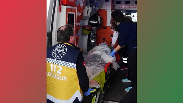 Yangından kurtarıldı ama…