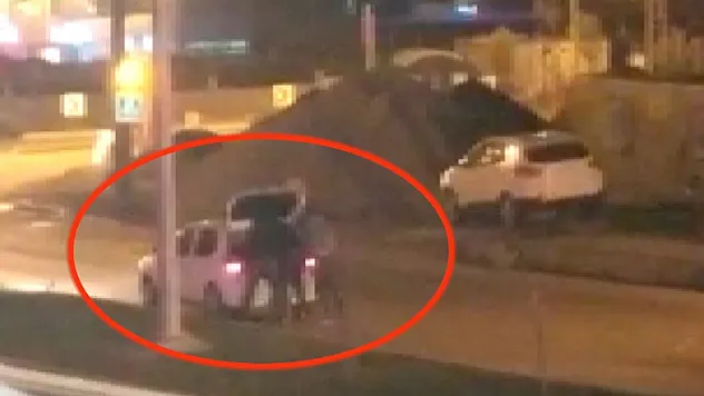 Samsun'da 2 kişi tarafından dövülerek aracın bagajına koyulan genci polis kurtardı