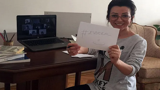 Öğretmenlerden telekonferanslı eğitim