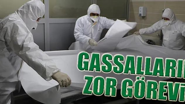 Salgın döneminde gassalların zor görevi