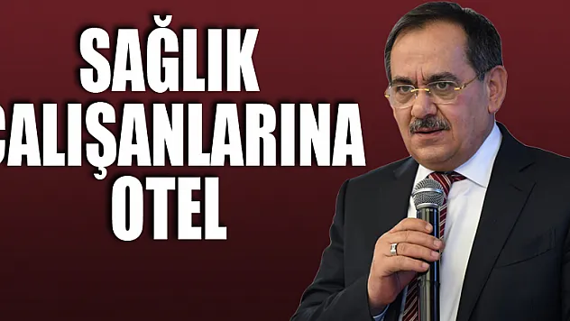 Samsun'da 3 otel sağlık çalışanlarına ücretsiz tahsis edildi