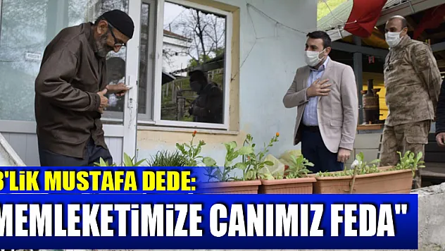 Emekli maaşını kampanyaya bağışlayan 88'lik Mustafa dede: 'Memleketimize canımız feda'