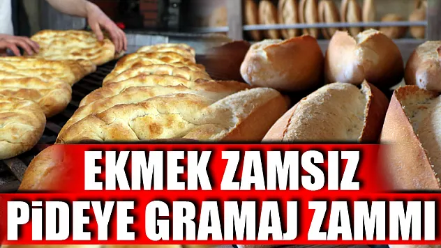 Samsun'da ekmeğe zam yok, pideye gramaj zammı gündemde