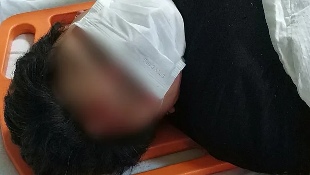 Samsun'da traktörün römorku devrildi: 1 yaralı