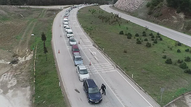 Karabük'e 30 büyükşehir ve Zonguldak plakalı araçlar alınmayacak