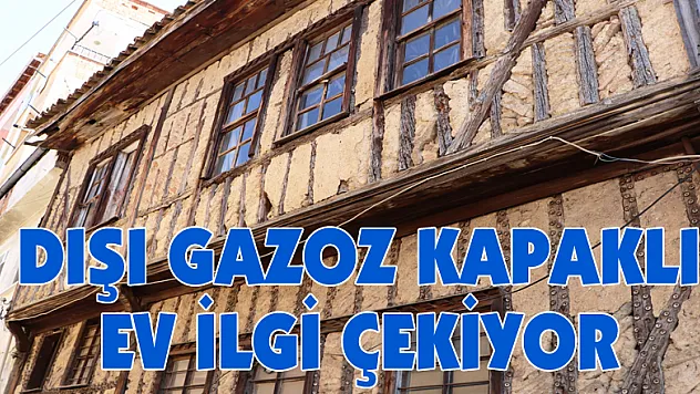 Dışı gazoz kapaklı ev ilgi çekiyor