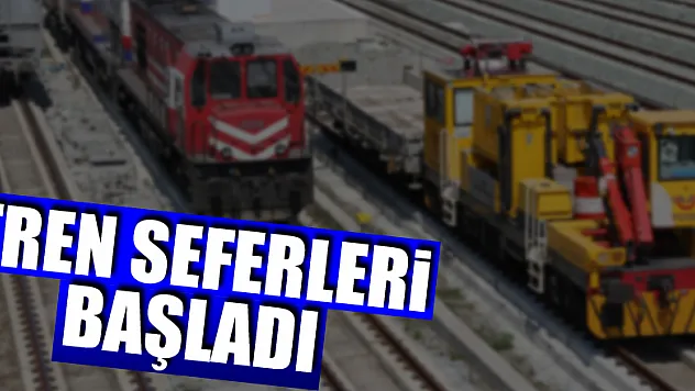 Samsun-Sivas yük treni seferleri başladı