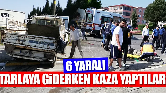 Samsun-Ordu Karayolu'nda kaza: 6 yaralı