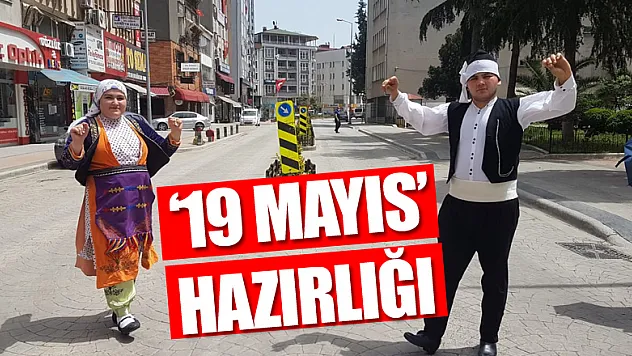 Samsun'da 19 Mayıs için video gösteri hazırlandı 
