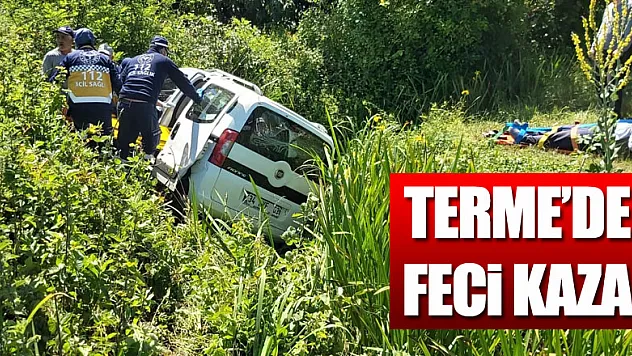 Samsun'da trafik kazası: 5 yaralı