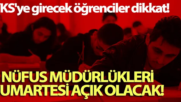 YKS'ye girecek öğrenciler dikkat!