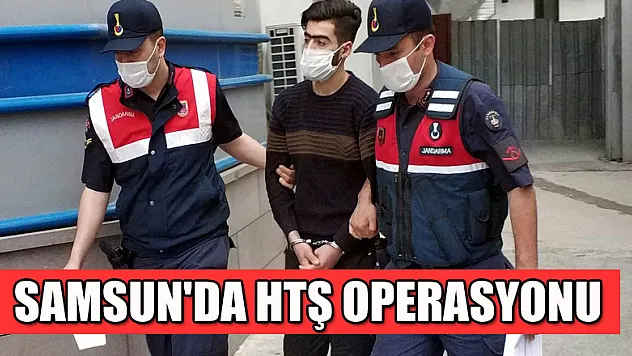 Samsun'da HTŞ operasyonunda gözaltına alınan 1 kişi tutuklandı
