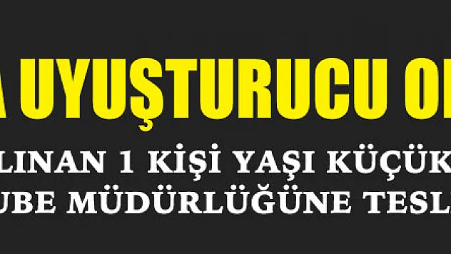 Samsun'da uyuşturucu operasyonu zanlısı 3 kişi tutuklandı