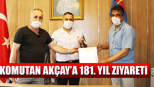 Komutan Akçay'a 181. Yıl ziyareti