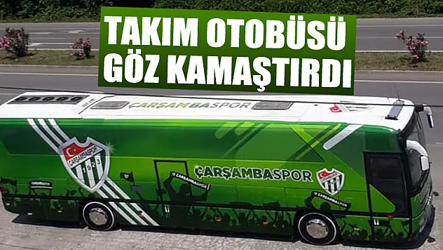 Takım Otobüsü Göz kamaştırdı