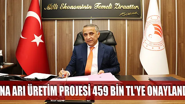 Ana Arı Üretim Projesi 459 bin TL'ye onaylandı