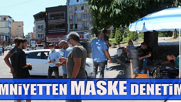 Emniyetten maske denetimi