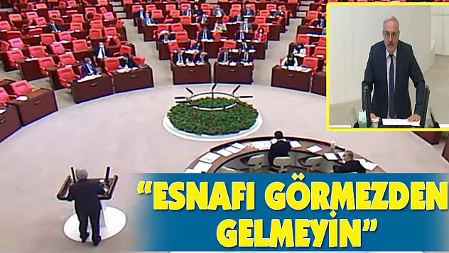 ESNAFI GÖRMEZDEN GELMEYİN'