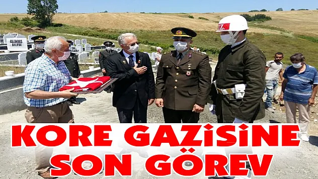 Kore gazisine son görev