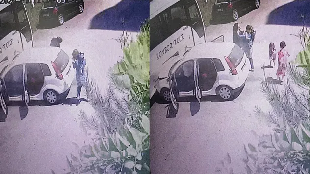 Samsun'da 6 kişinin yaralandığı kaza kamerada