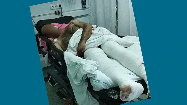 Babasının silahlı saldırısında yaralandı