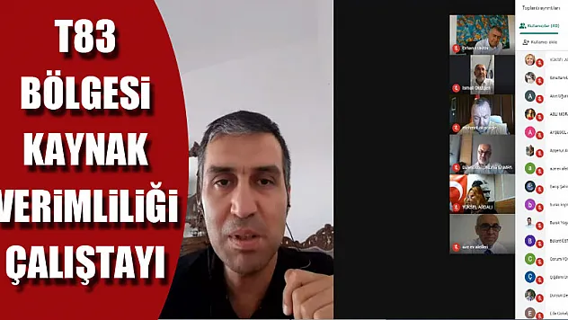 T83 Bölgesi Kaynak Verimliliği Çalıştayı